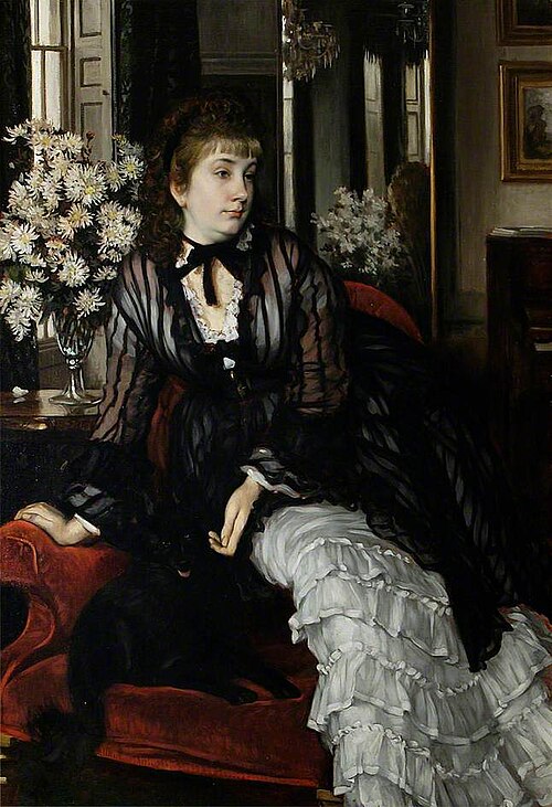 Porträt der Sydney Milner-Gibson, 1872, James Tissot
