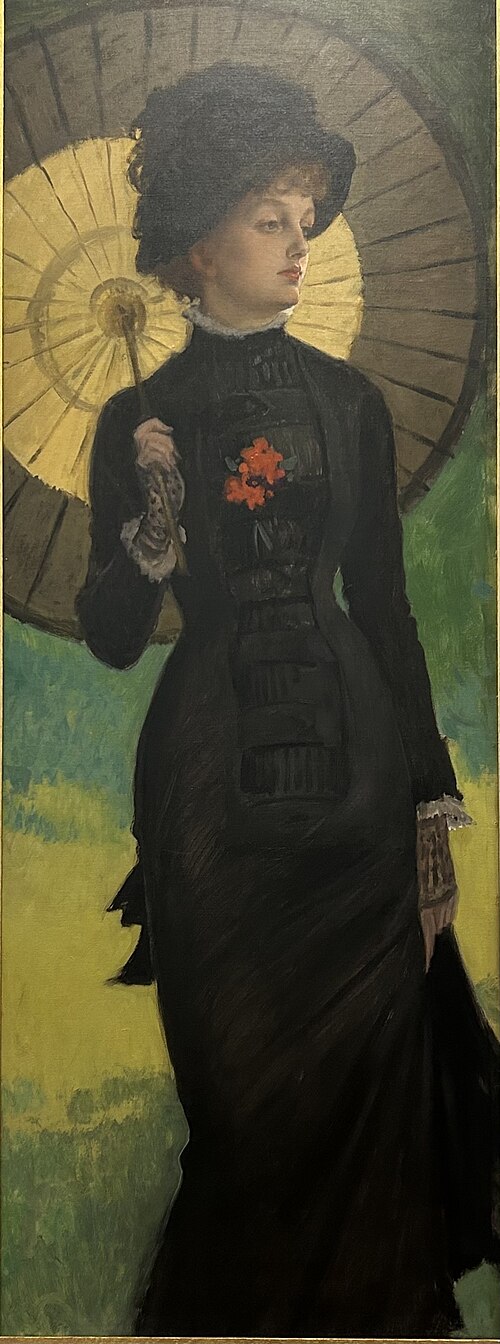 La Dame à l'ombrelle, 1880, James Tissot
