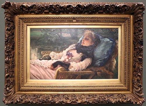 La Rêveuse, 1876, James Tissot