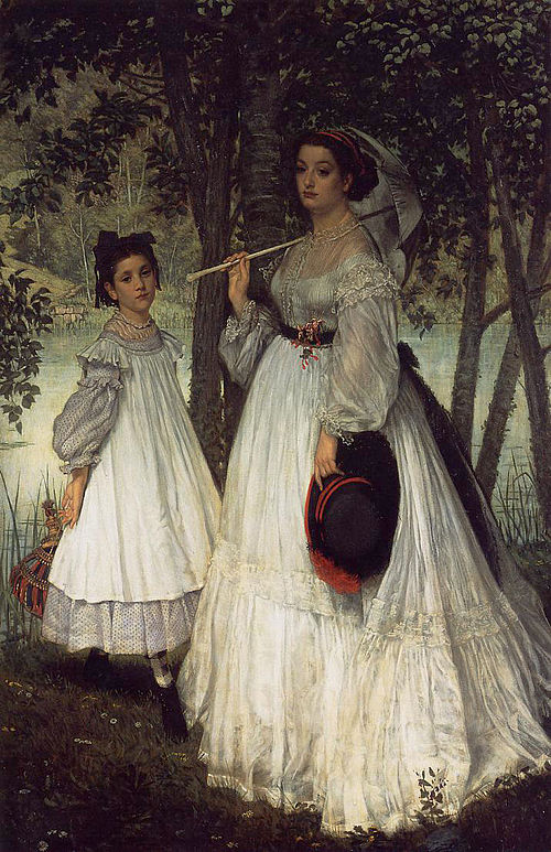 Les Deux Sœurs, 1863, James Tissot