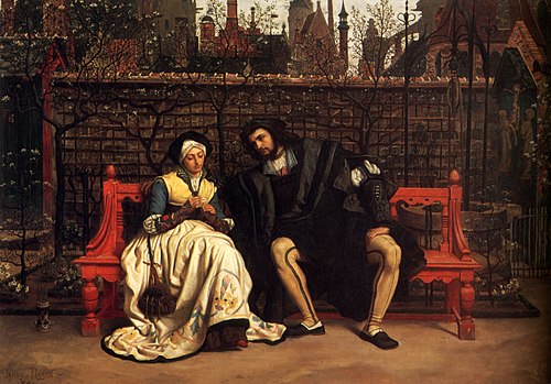 Rencontre de Faust et de Marguerite, 1860, James Tissot