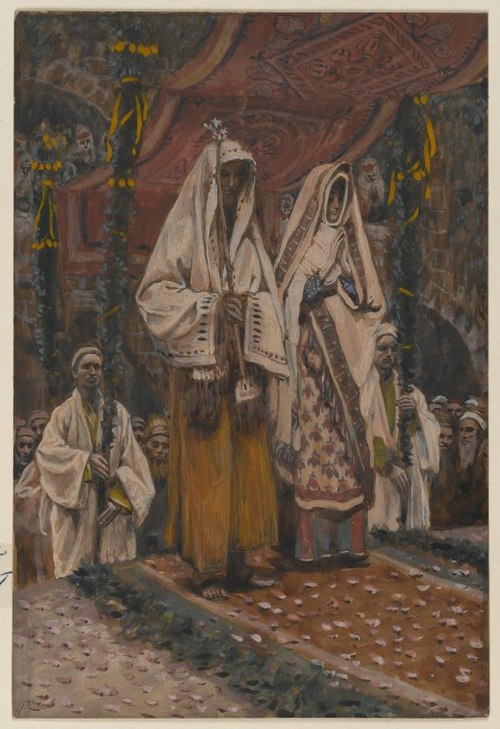 Fiançailles de la sainte vierge et de saint Joseph, 1890, James Tissot