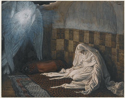 L'annonciation, 1890, James Tissot