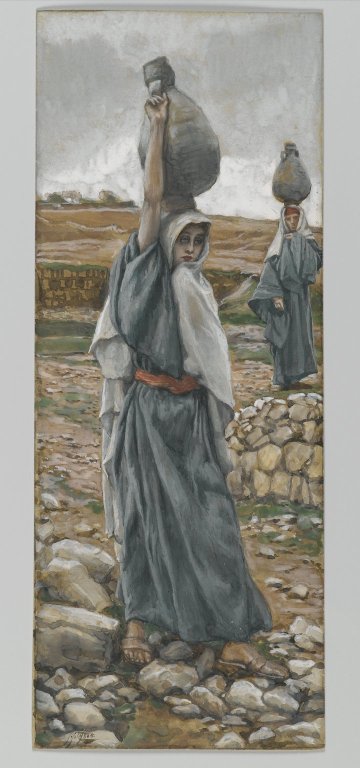 La sainte vierge jeune, 1890, James Tissot