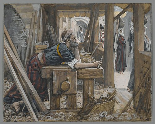 L'anxiété de Saint Joseph, 1890, James Tissot
