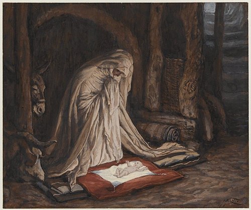 La nativité de Notre-Seigneur Jésus-Christ, 1890, James Tissot