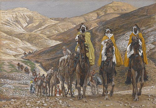 Les rois mages en voyage, 1890, James Tissot