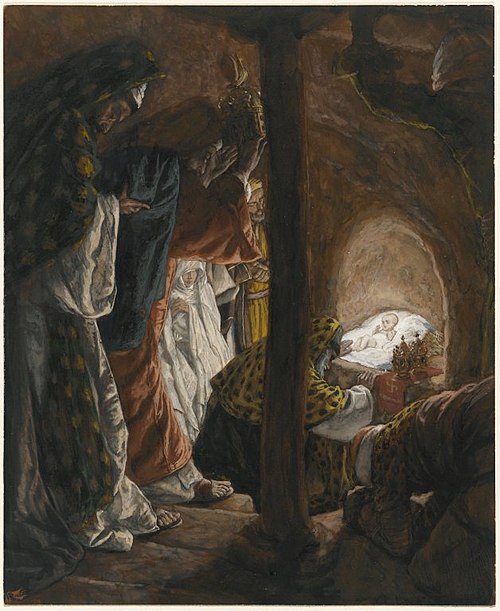 L'adoration des mages, 1890, James Tissot