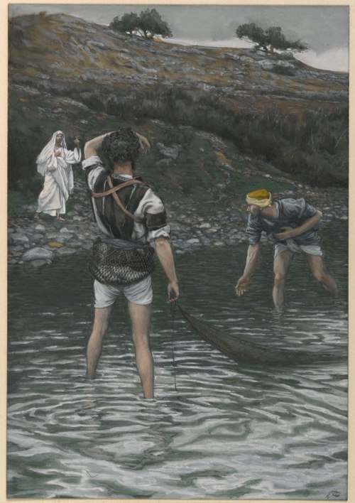 Vocation de Saint Pierre et Saint André, 1890, James Tissot