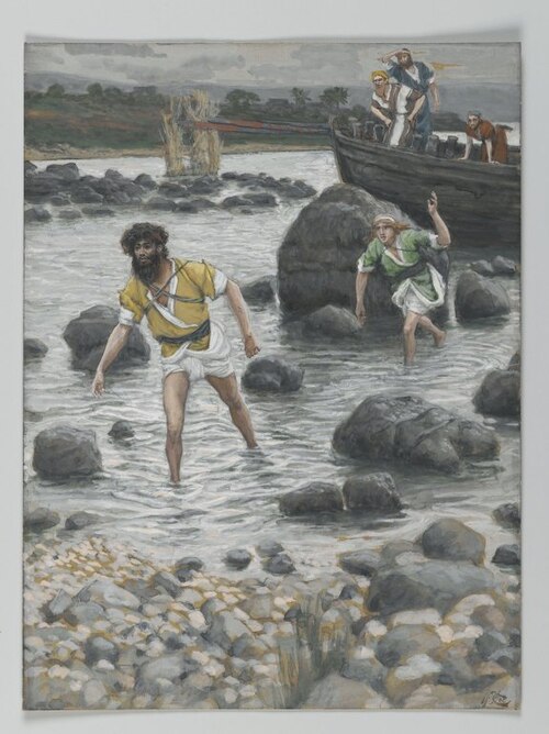 Vocation de Saint Jacques et de Saint Jean, 1890, James Tissot