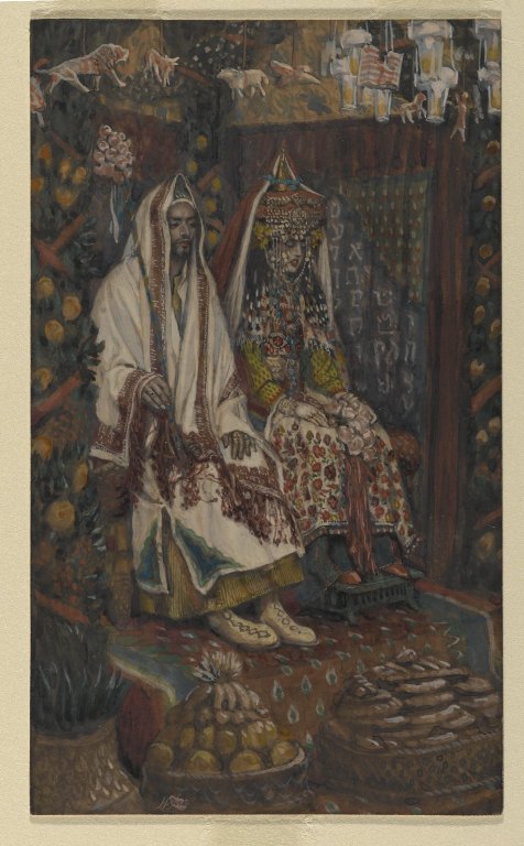 Les fiancés de Cana, 1890, James Tissot