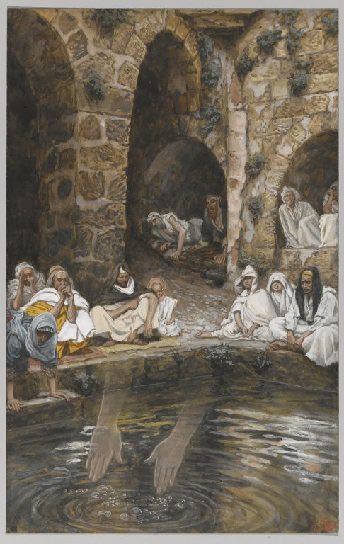 La piscine probatique ou de Bethesda, 1890, James Tissot