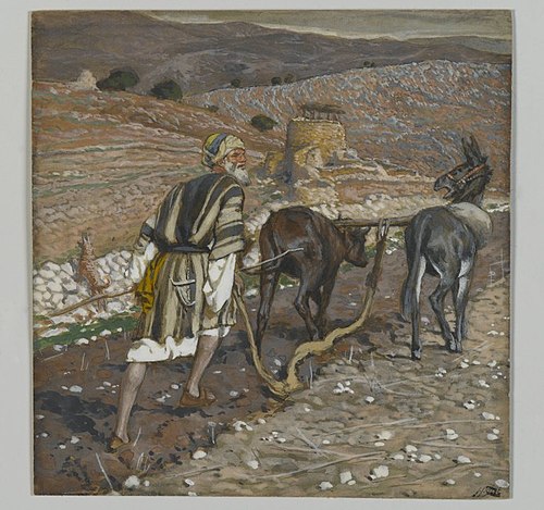 L'homme à la charrue, 1890, James Tissot