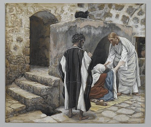 La guérison de la belle-mère de Pierre, 1890, James Tissot