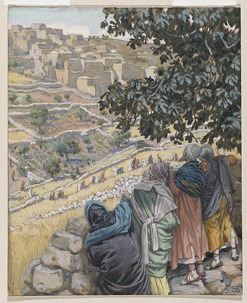 Les disciples mangent du blé au sabbat, 1850, James Tissot
