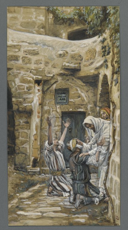 Les aveugles de Capharnum, 1890, James Tissot