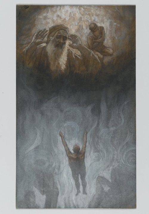 Le mauvais riche dans l'Enfer, 1890, James Tissot