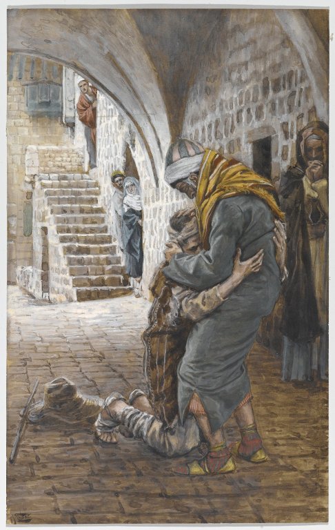 Le retour de l'enfant prodigue, 1890, James Tissot