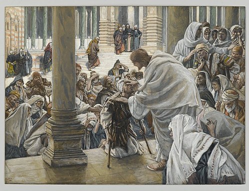 Il guérit les boiteux, 1890, James Tissot
