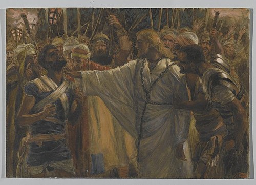 La guérison de Malchus, 1890, James Tissot