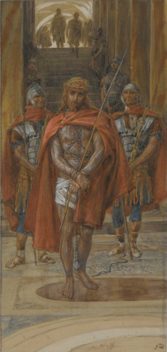 Jésus quitte le pretoire, 1890, James Tissot