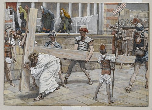 Jésus chargé de la Croix, 1890, James Tissot