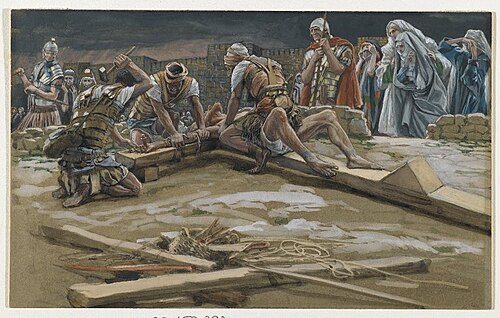 Le premier clou, 1890, James Tissot