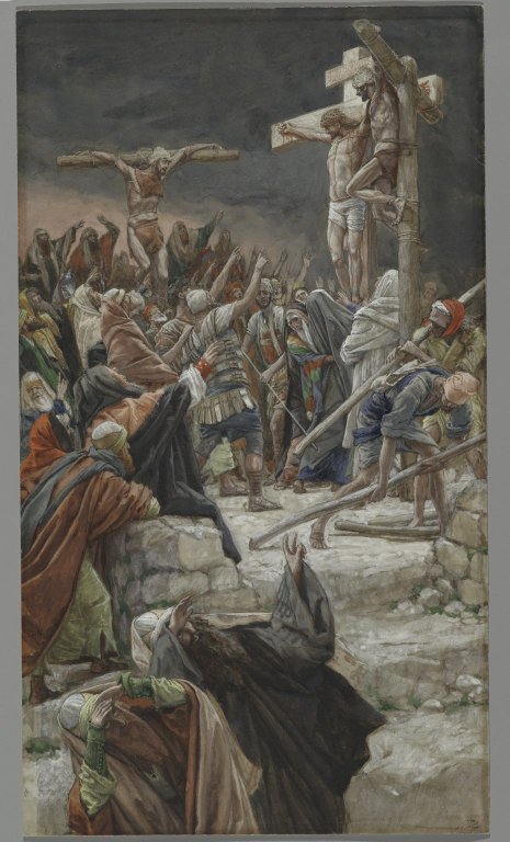 Le pardon du bon Larron, 1890, James Tissot
