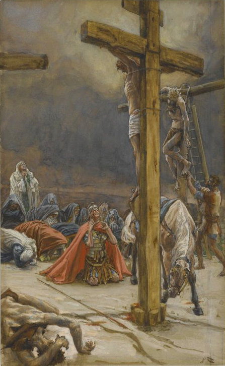 Confession de Saint Longin, 1890, James Tissot