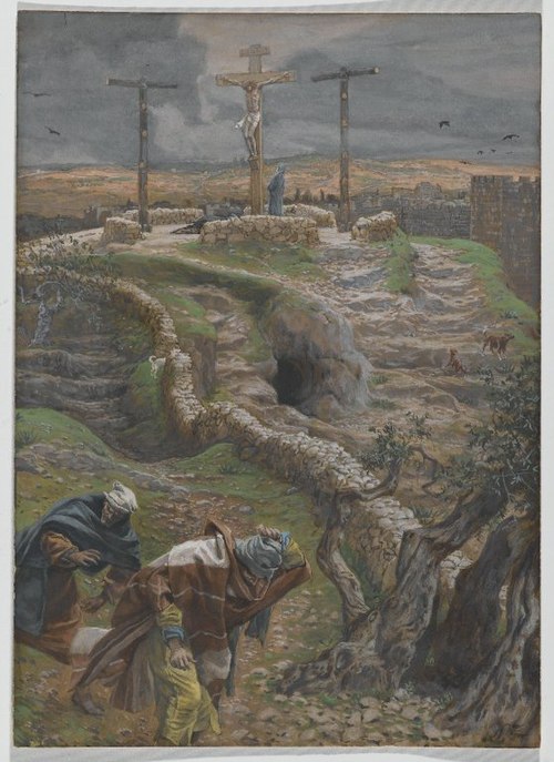 Jésus seul sur la Croix, 1890, James Tissot