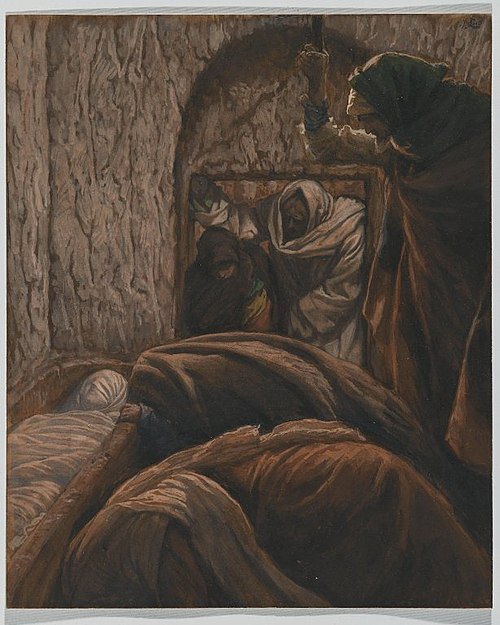 Jésus dans le sépulcre, 1890, James Tissot