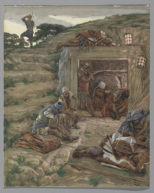 La garde du Tombeau, 1890, James Tissot