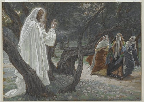 Apparition de Jésus aux saintes femmes, 1890, James Tissot