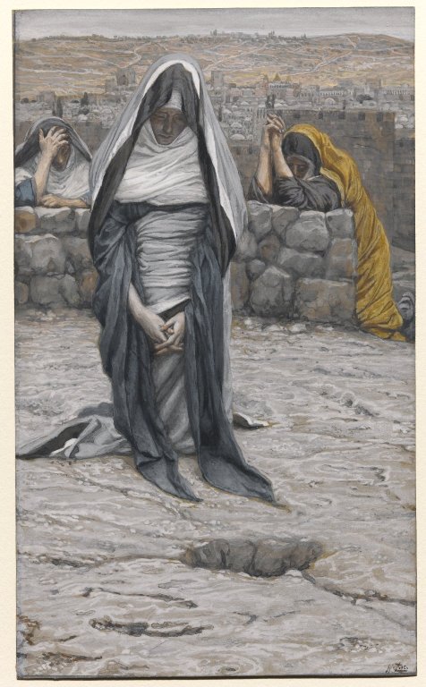 La sainte Vierge âgée, 1890, James Tissot