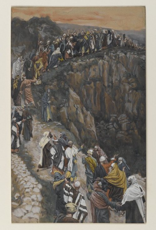 L'escarpement de Nazareth, 1890, James Tissot