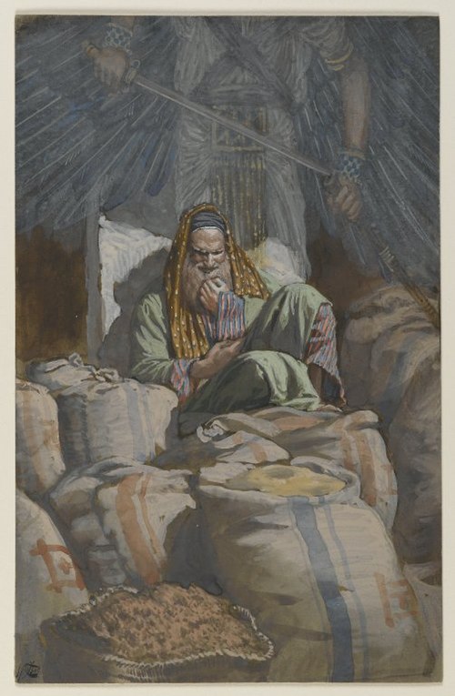 L'homme qui thésaurise, 1890, James Tissot