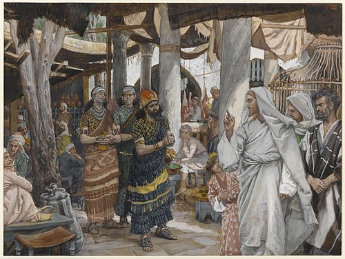 La guérison du fils de l'officier, 1890, James Tissot