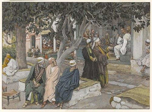 Le repas chez Mathieu, 1890, James Tissot