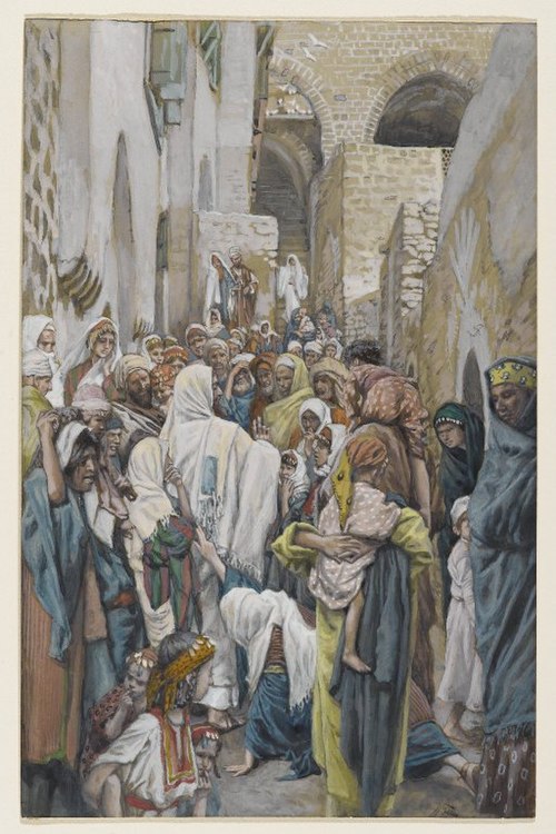 L'hémoroïsse, 1890, James Tissot