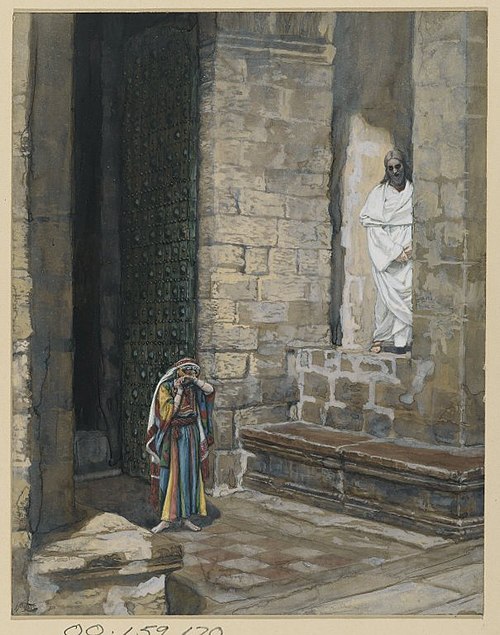 La femme adultère seule avec Jésus, 1890, James Tissot