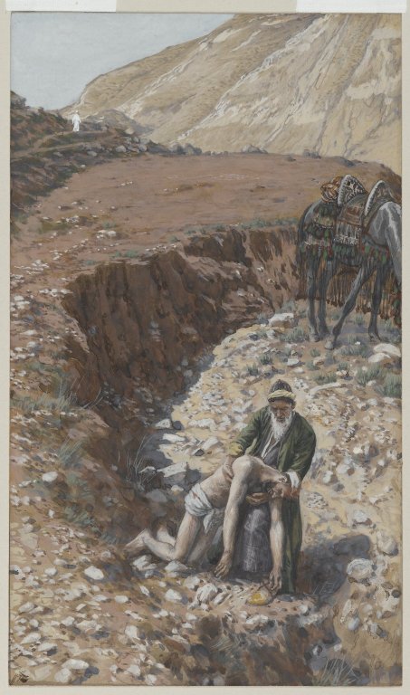 Le bon samaritain, 1890, James Tissot