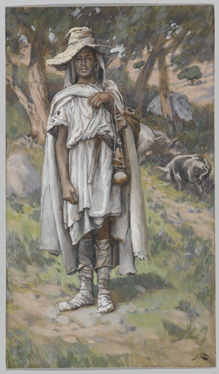L'enfant prodigue mendiant, 1890, James Tissot