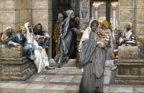 Le denier de la veuve, 1890, James Tissot