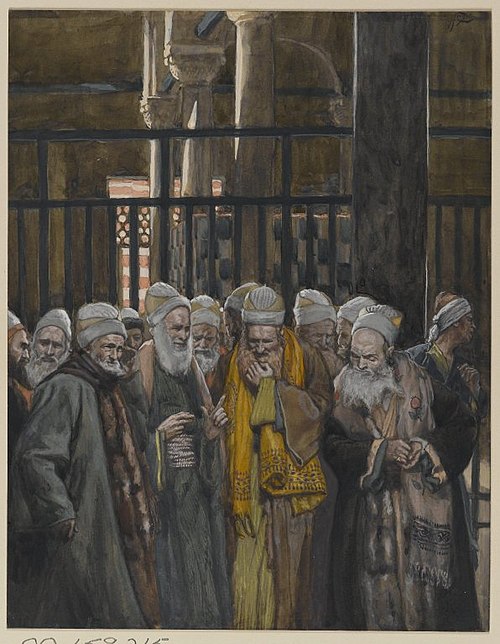 Conspiration des juifs, 1850, James Tissot