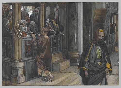 Judas va trouver les Juifs, 1890, James Tissot