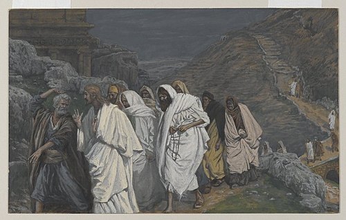 Protestations de Saint Pierre, 1890, James Tissot