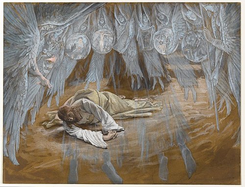 La Grotte de l'agonie, 1890, James Tissot