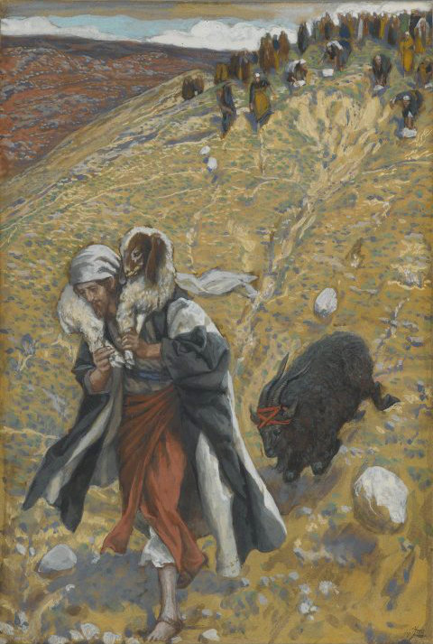 Agnus-Dei. Le bouc émissaire., 1890, James Tissot