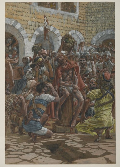 Le couronnement d'épines, 1890, James Tissot