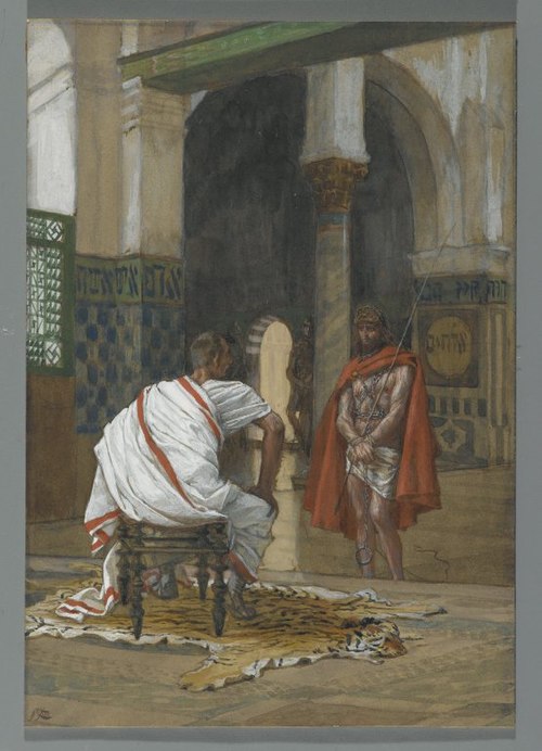 Jésus devant Pilate. Deuxième entretien, 1890, James Tissot